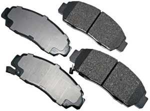 Akebono brake pad review