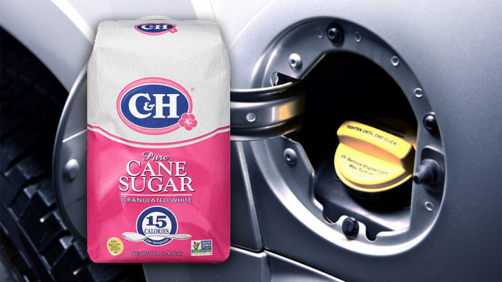 sugar in gas tank